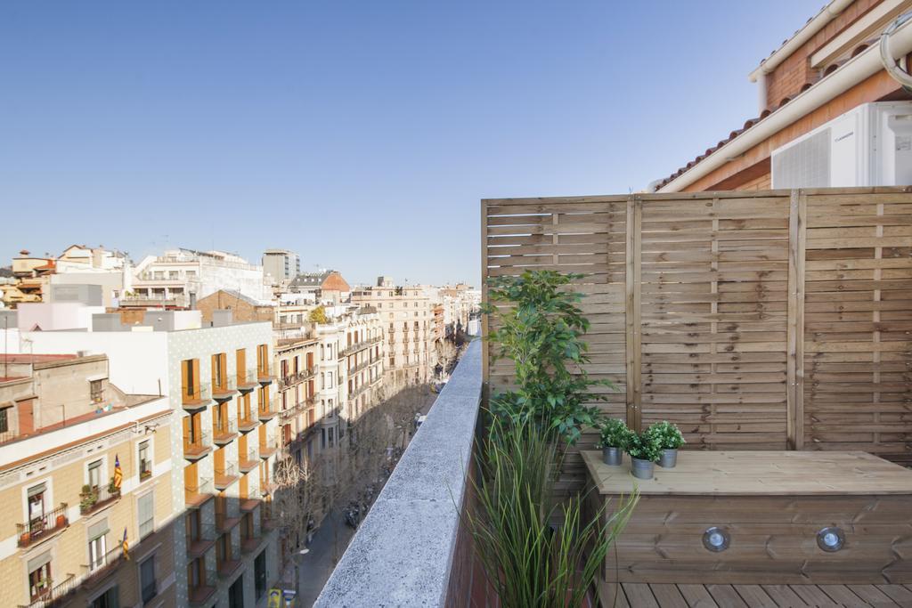 Barcelona Penthouse Private Terrace Sustainable Stay Keyless Access Kültér fotó