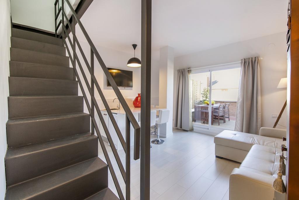 Barcelona Penthouse Private Terrace Sustainable Stay Keyless Access Kültér fotó